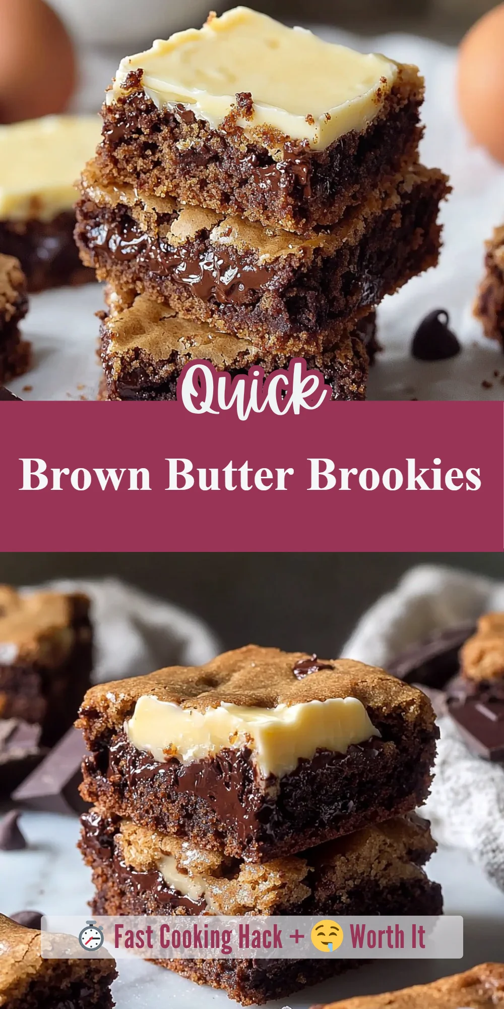 Brown Butter Brookies