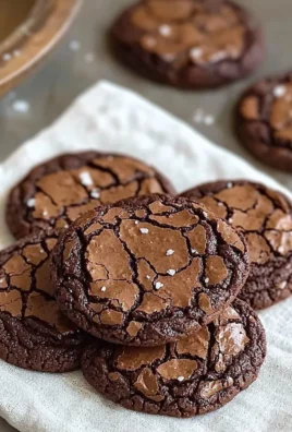 Freshly baked brownie cookies on a cooling rack