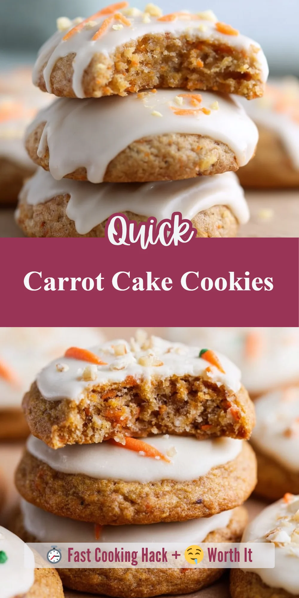 Carrot Cake Cookies