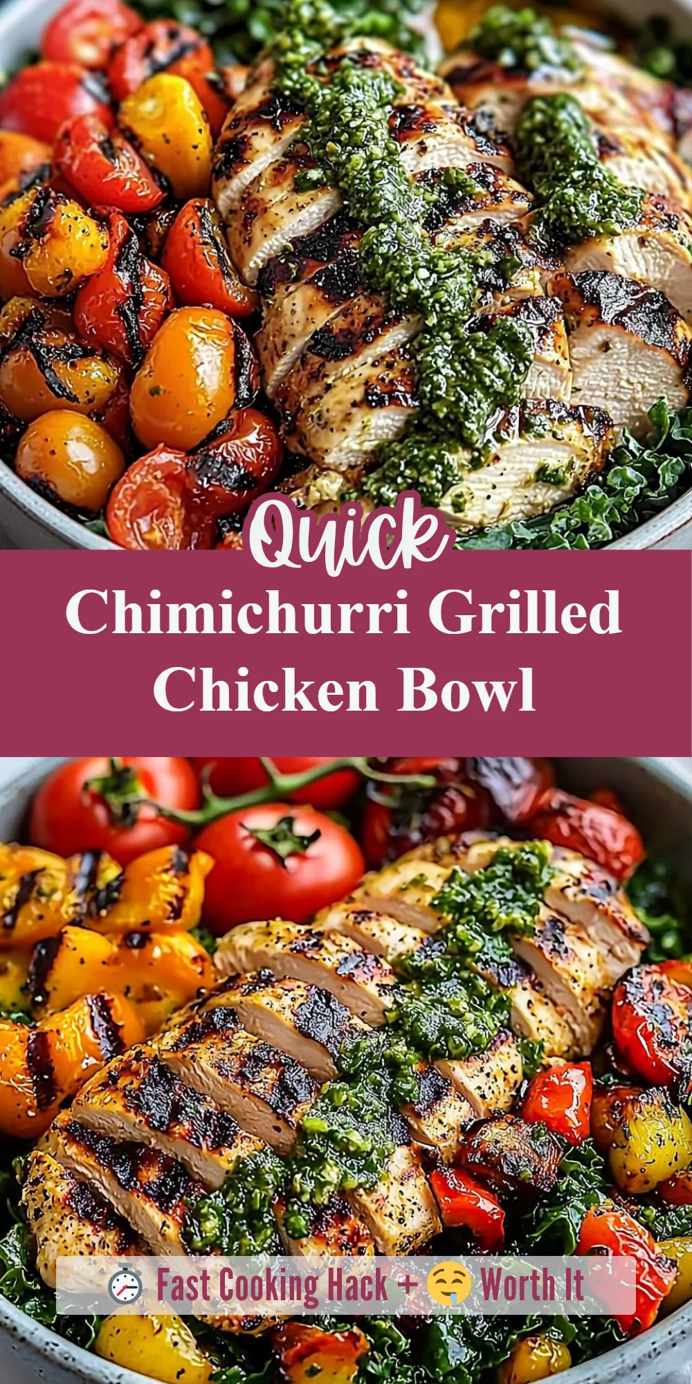 Chimichurri Grilled Chicken Bowl