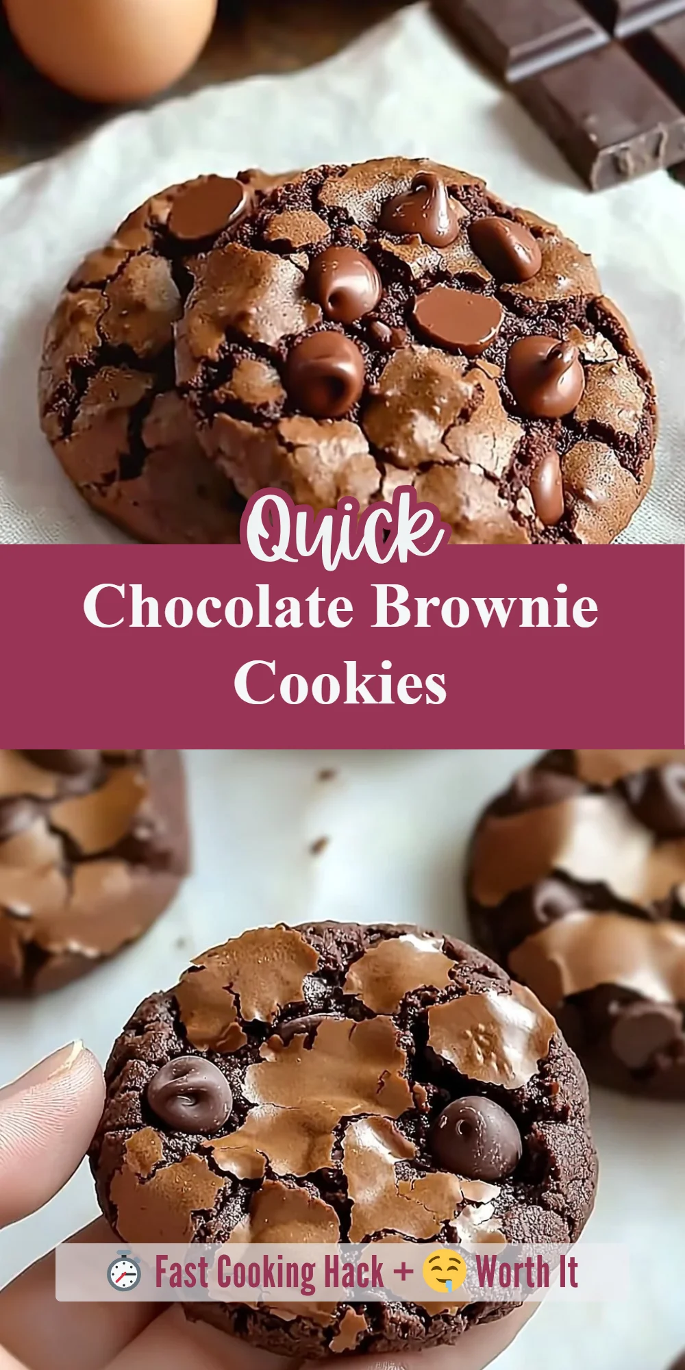Chocolate Brownie Cookies
