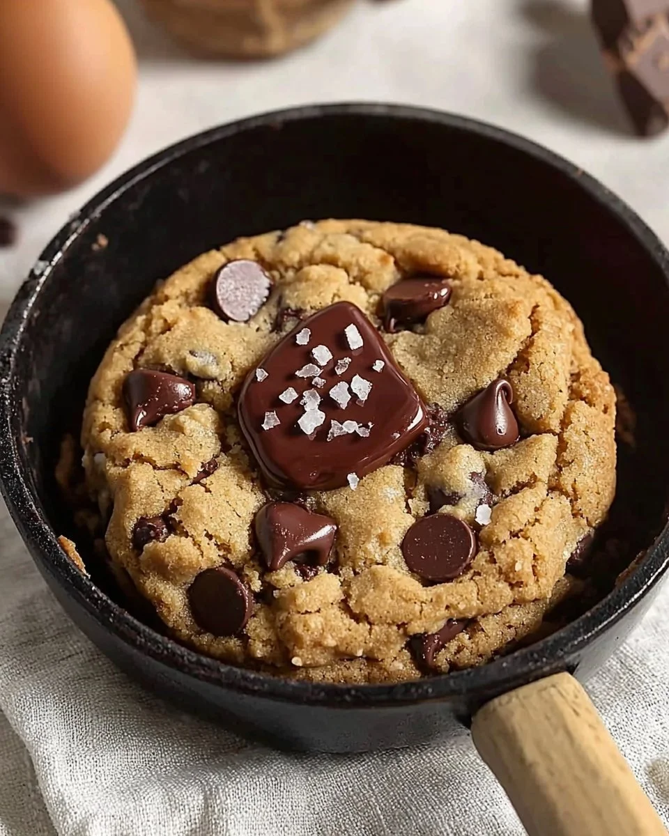 Chocolate Chip Skillet Cookie