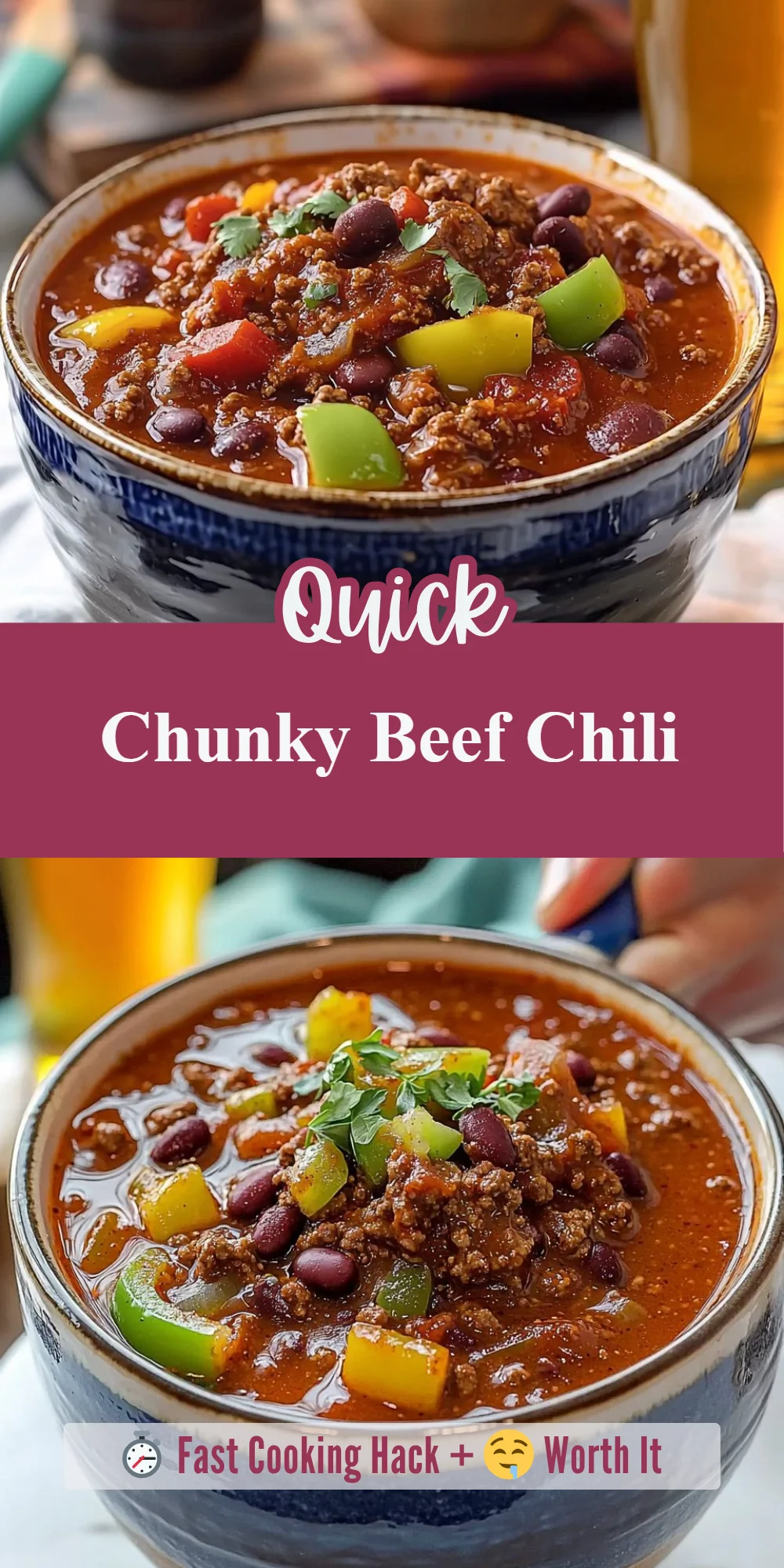 Chunky Beef Chili