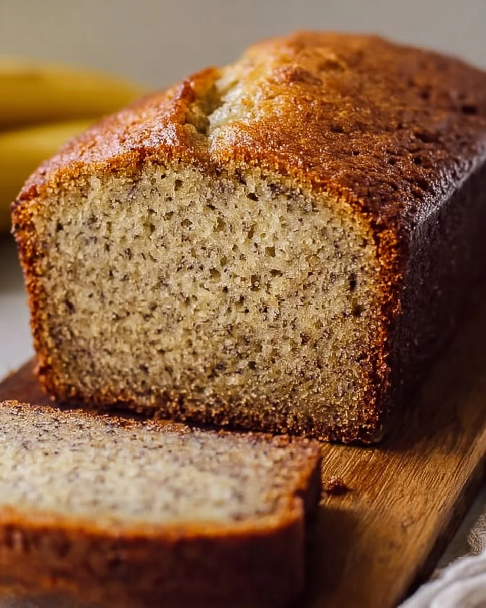 Classic Bread Machine Banana Bread