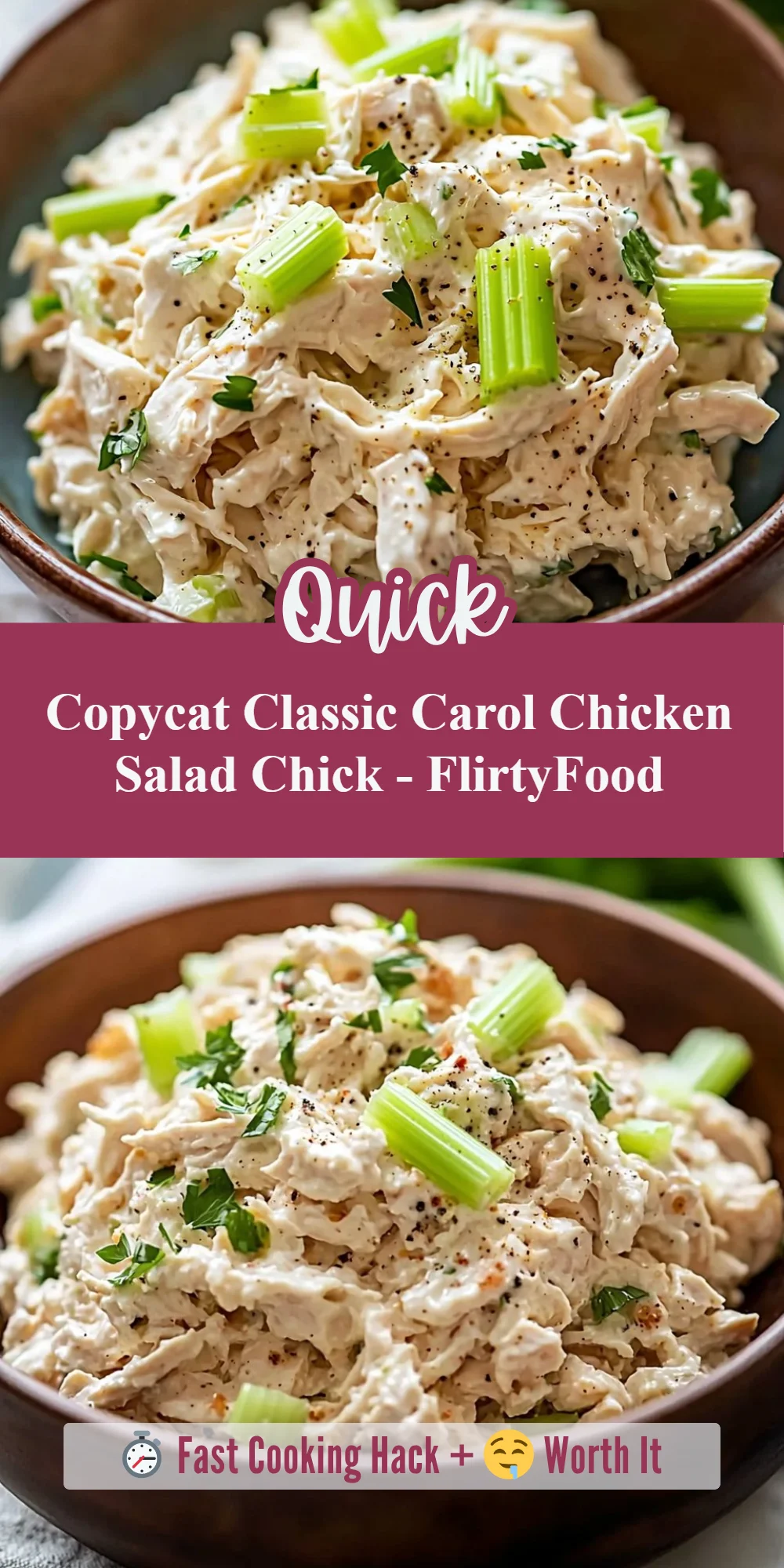 Copycat Classic Carol Chicken Salad Chick - FlirtyFood