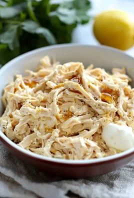 Creamy honey mustard chicken salad served in a bowl with fresh ingredients.