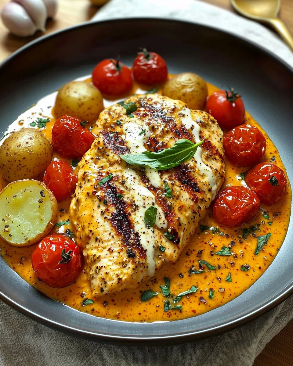 Creamy Tomato Chicken Breast