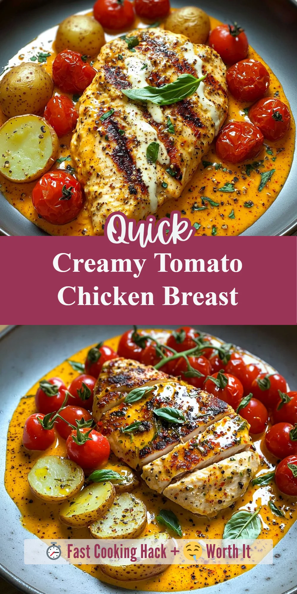 Creamy Tomato Chicken Breast