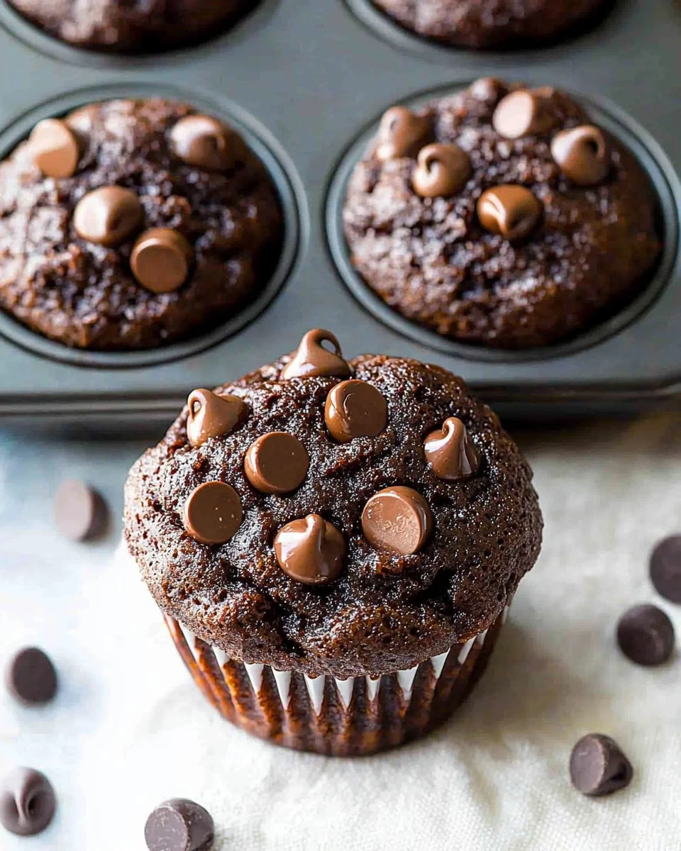 Double Chocolate Muffins