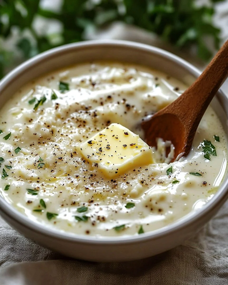 Delicious Garlic Parmesan Sauce served in a bowl, perfect for dipping and dressing