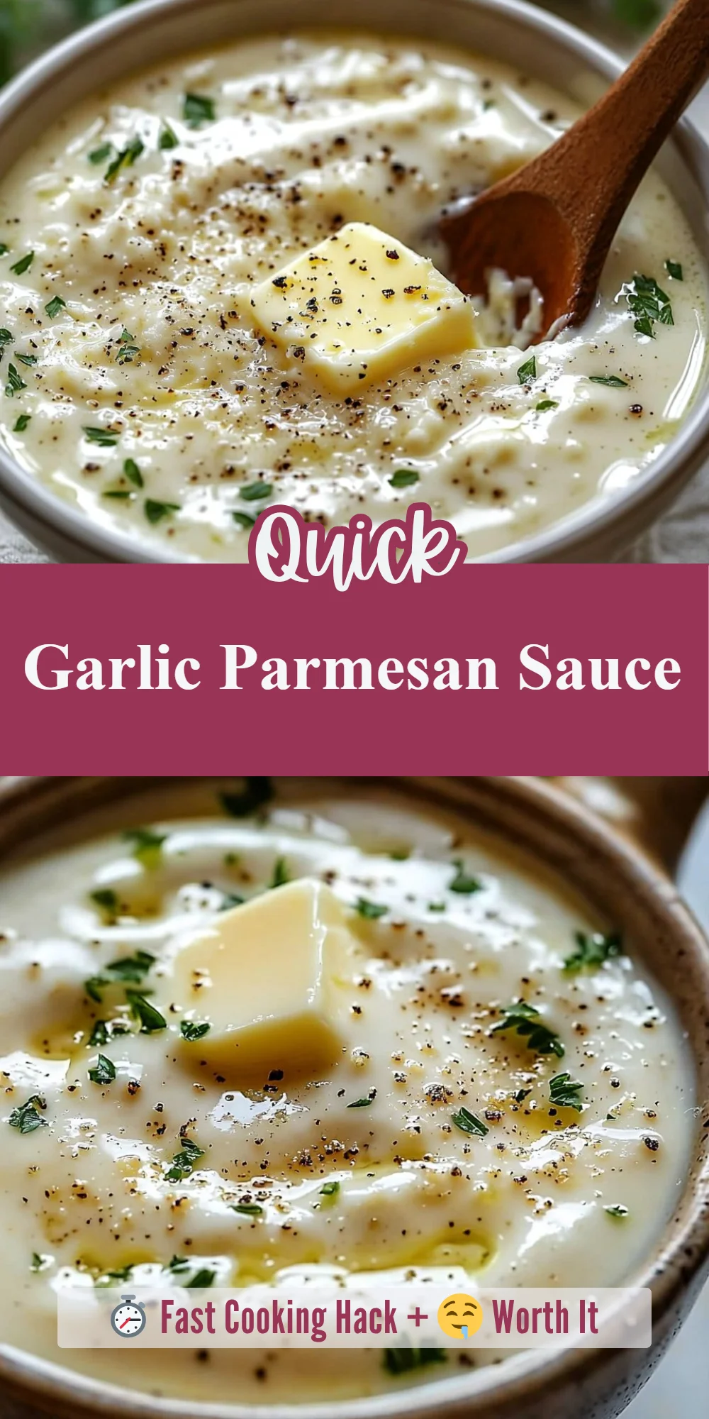 Garlic Parmesan Sauce