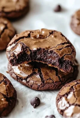 Gourmet brownie cookies with rich chocolate and chewy texture on a plate