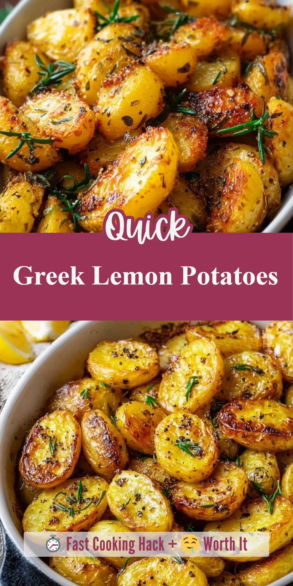 Greek Lemon Potatoes