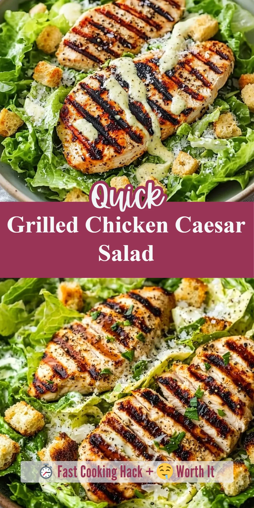 Grilled Chicken Caesar Salad