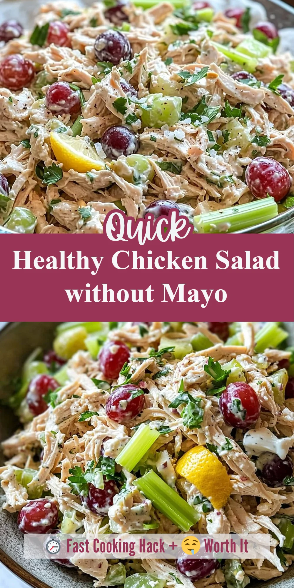 Healthy Chicken Salad without Mayo