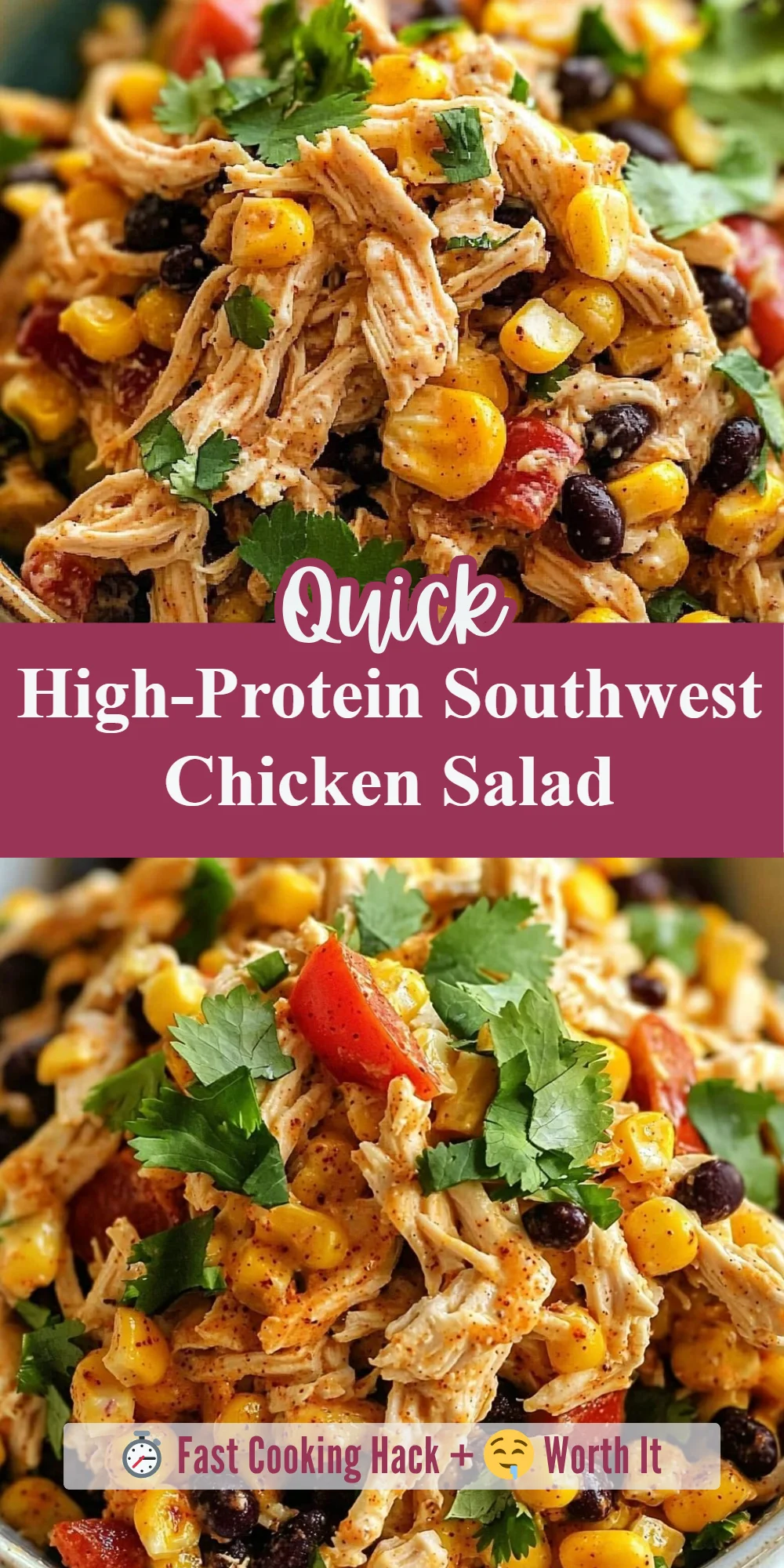 High-Protein Southwest Chicken Salad
