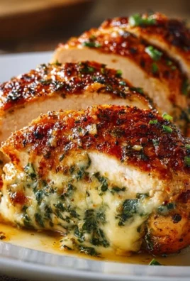 Ruth's Chris stuffed chicken cooked to perfection with flavorful stuffing