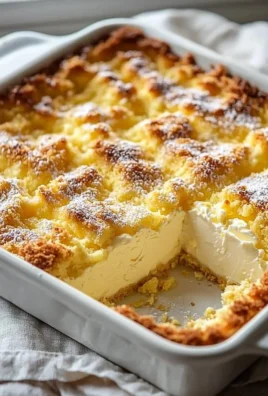 Delicious lemon cream cheese dump cake served on a plate
