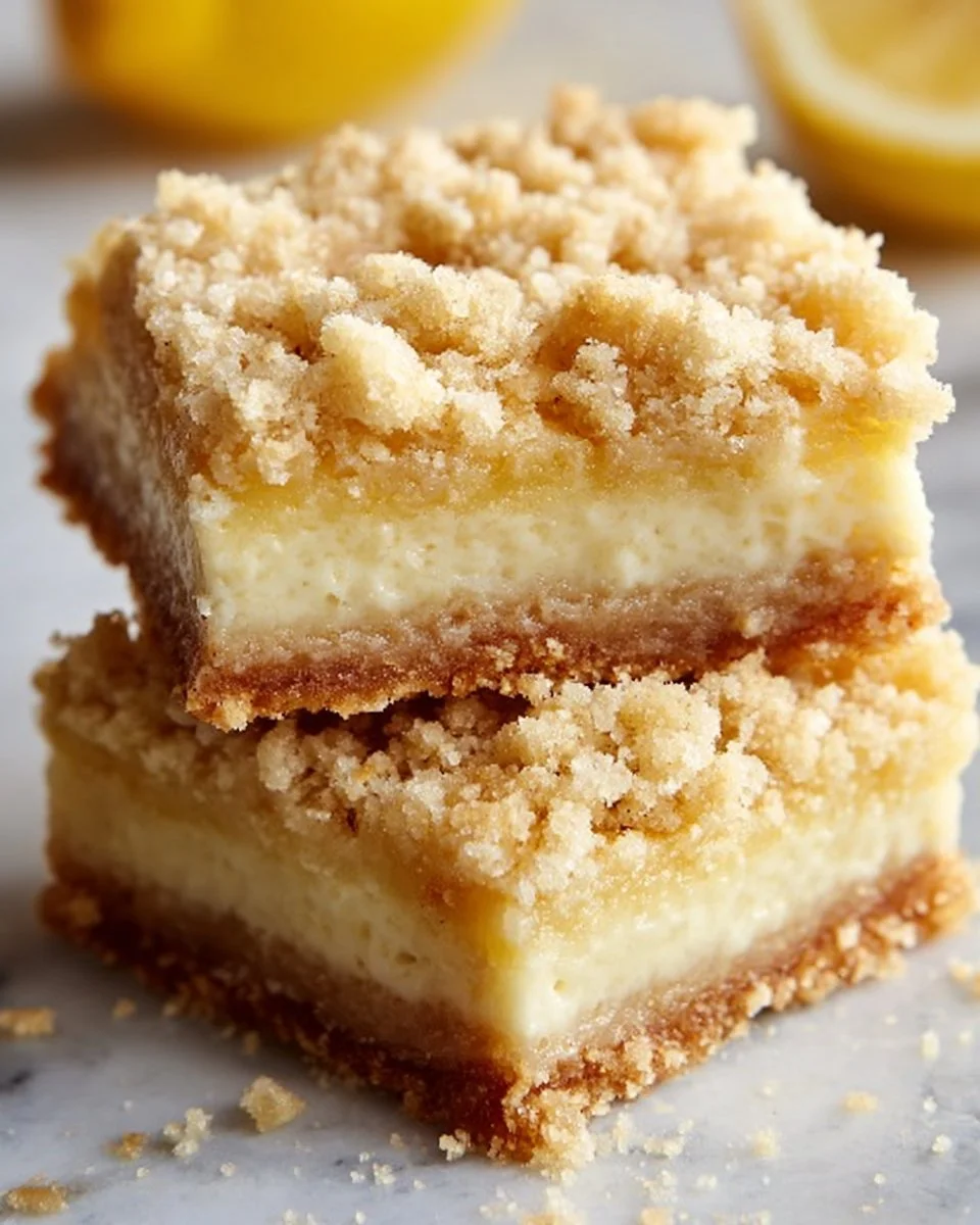 Lemon Crumb Bars