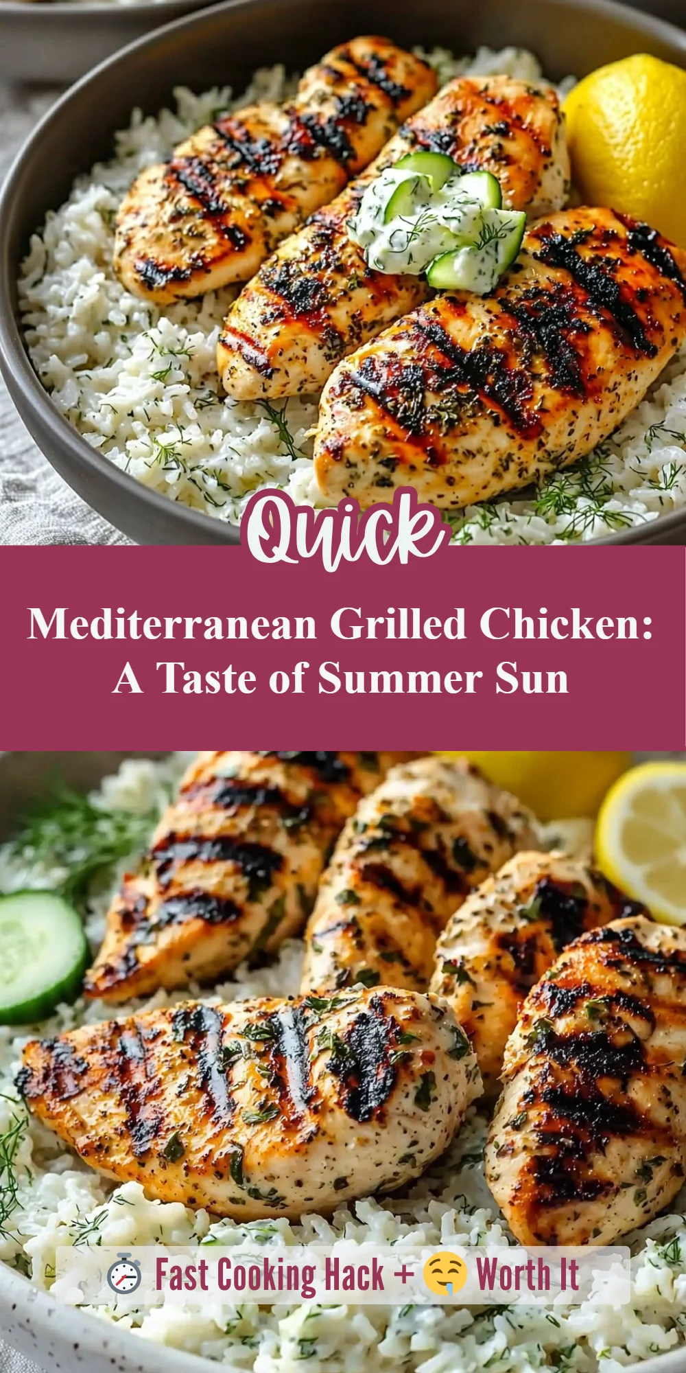 Mediterranean Grilled Chicken: A Taste of Summer Sun