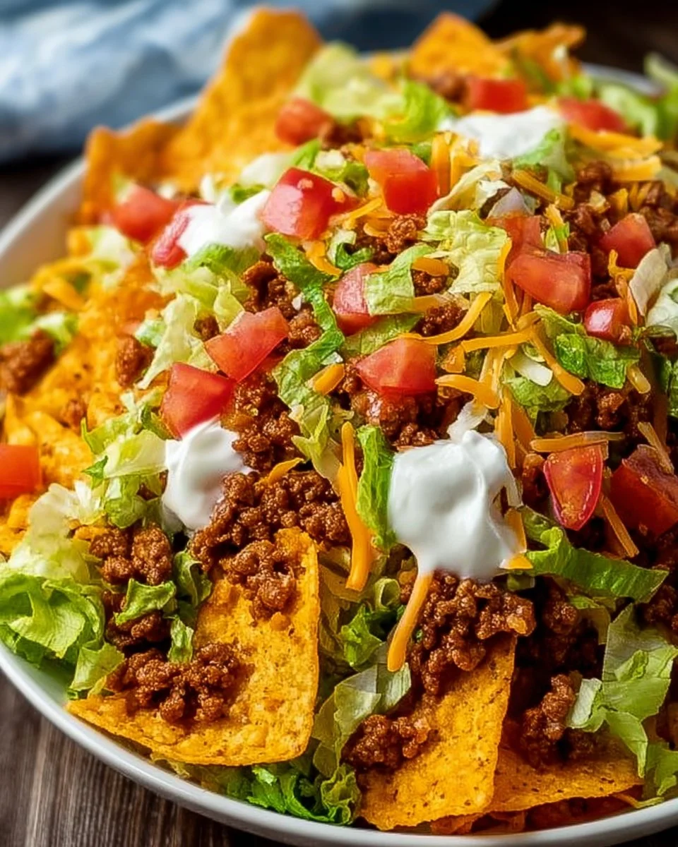 Simple Doritos Taco Salad