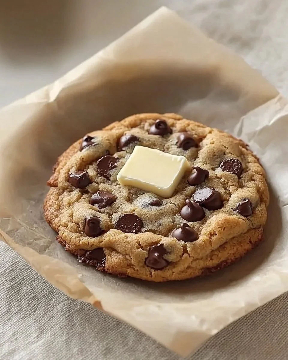 Single Serve Chocolate Chip Cookie (No Egg)