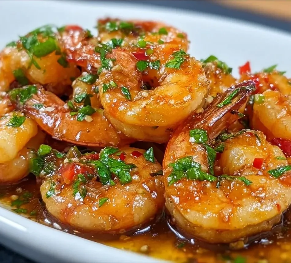 Asian Garlic Shrimp