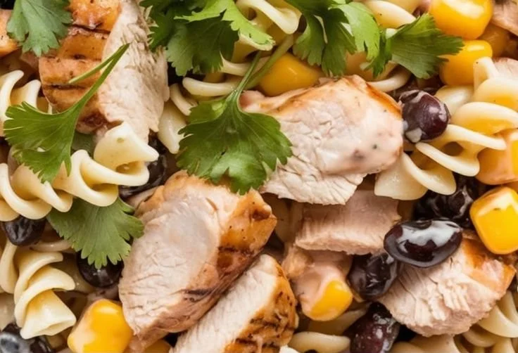 BBQ Chicken Pasta Salad
