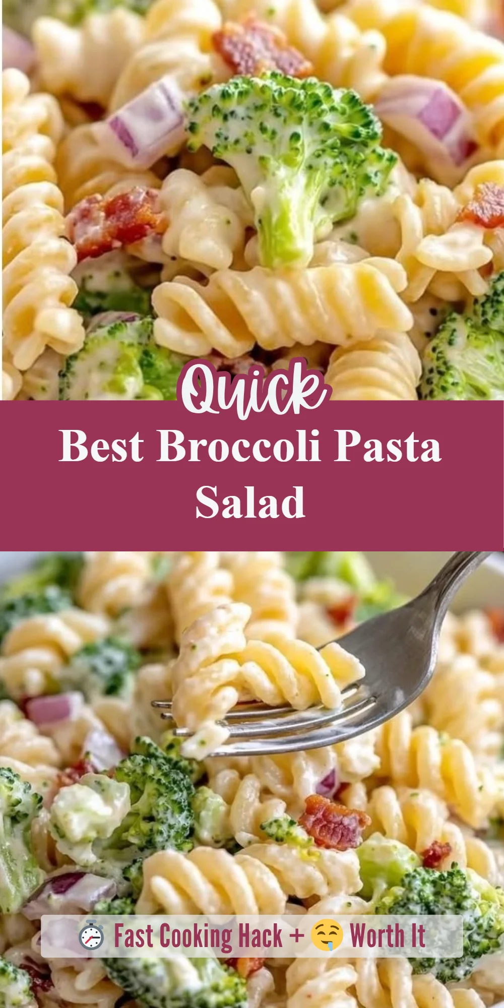 Best Broccoli Pasta Salad