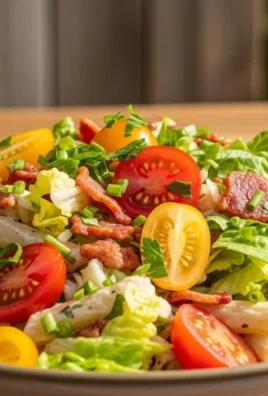 Colorful BLT Pasta Salad in meal prep containers for healthy lunches.