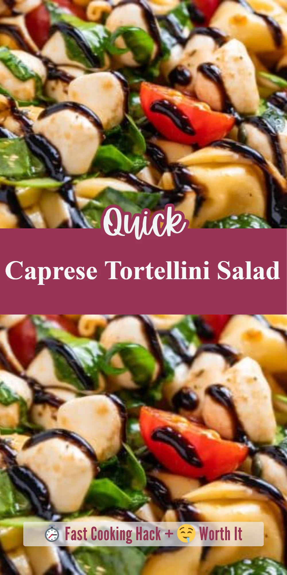 Caprese Tortellini Salad
