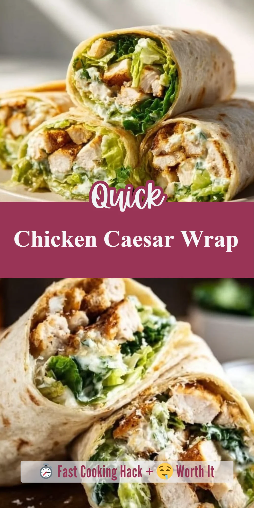 Chicken Caesar Wrap