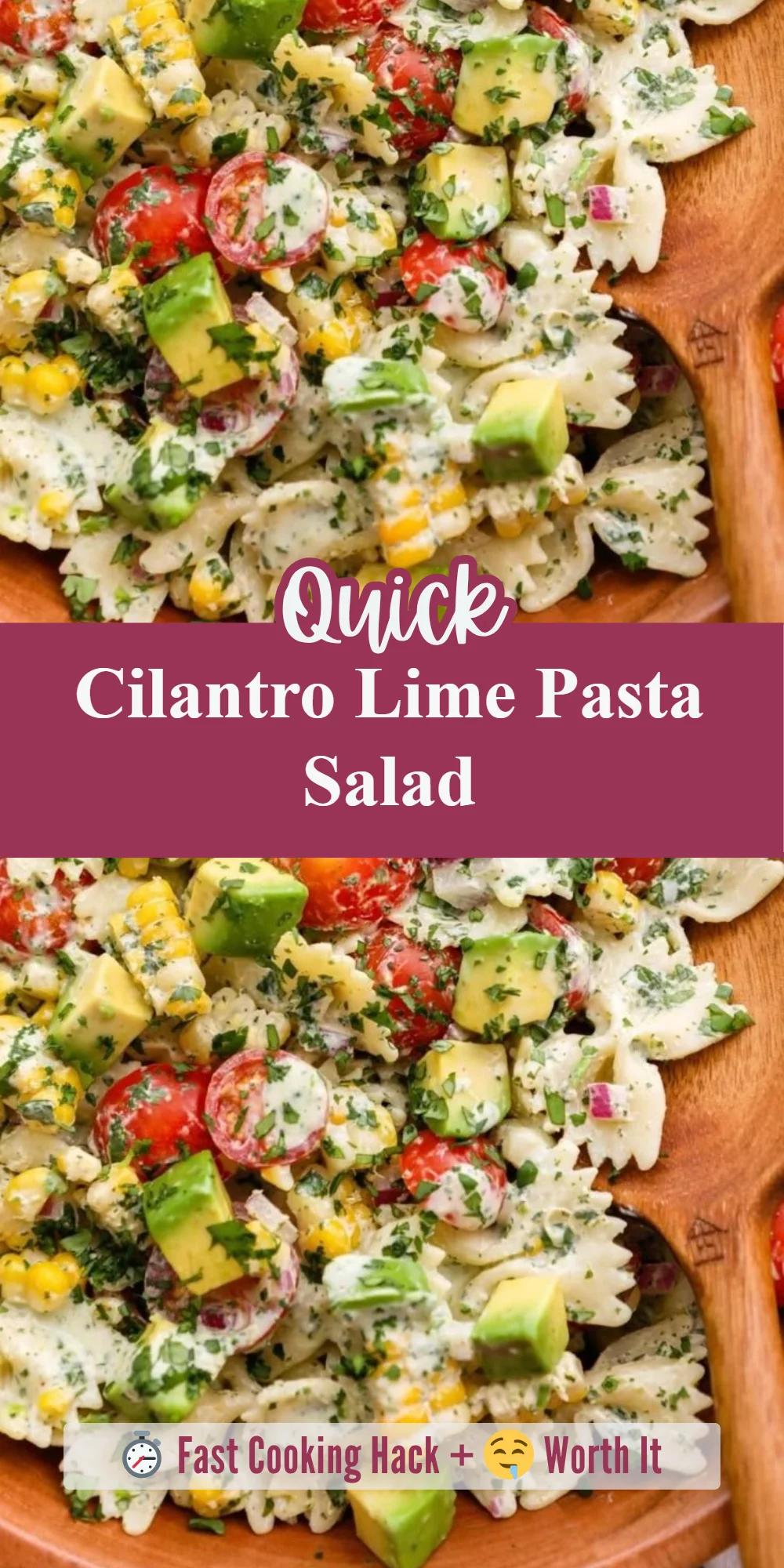 Cilantro Lime Pasta Salad