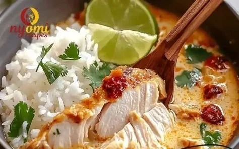 Coconut Chicken Brothy Rice: A Cozy One-Pot Delight!