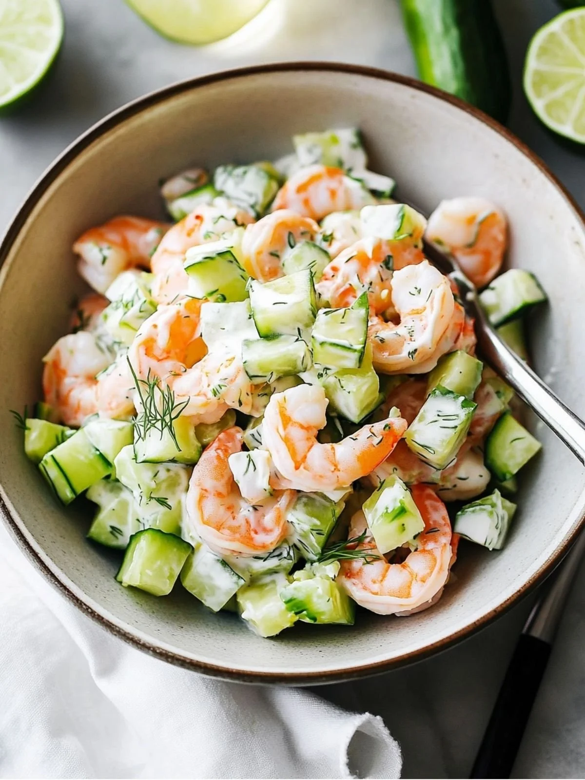 Cucumber Shrimp Salad