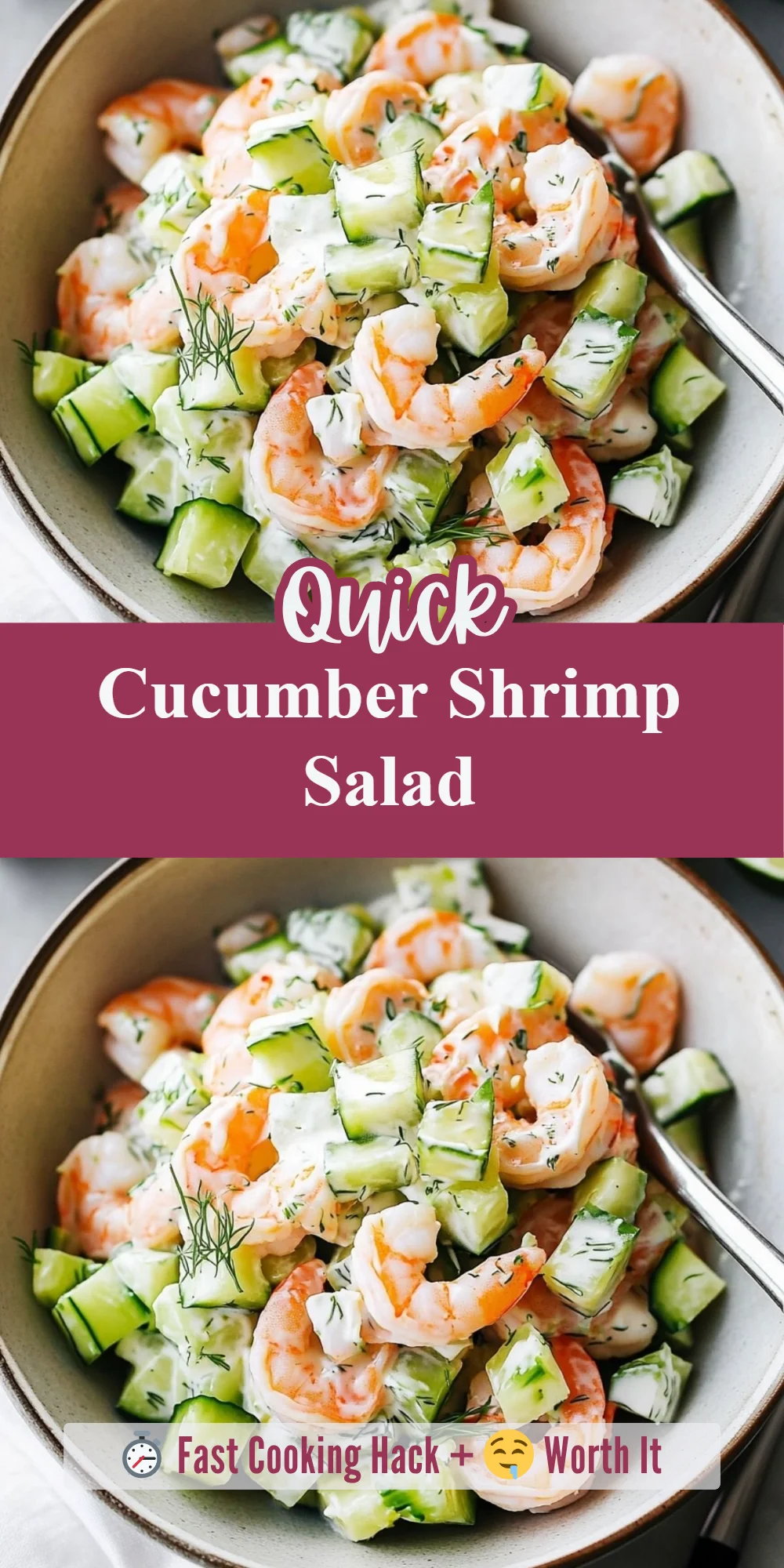 Cucumber Shrimp Salad