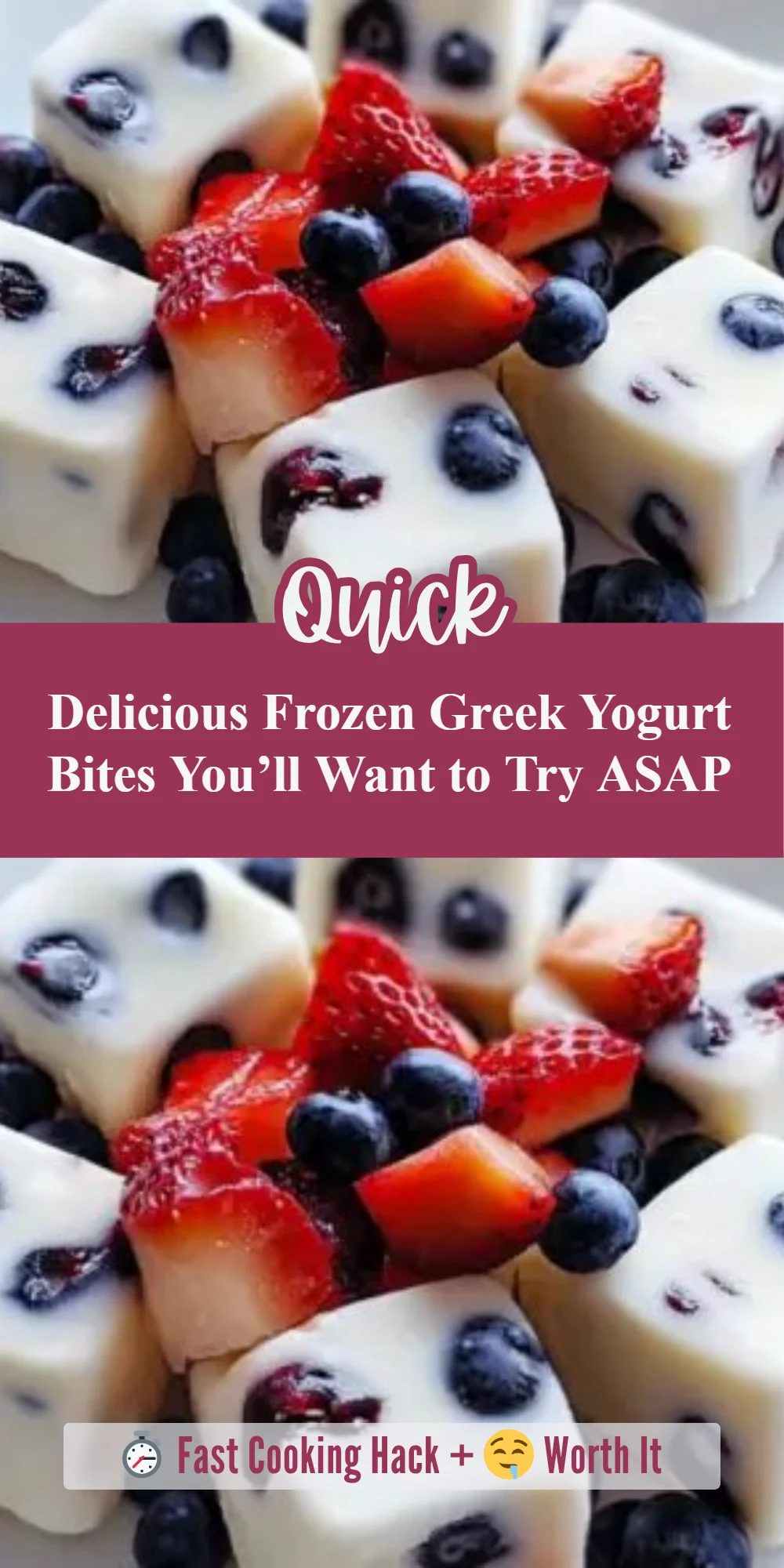 Delicious Frozen Greek Yogurt Bites You’ll Want to Try ASAP