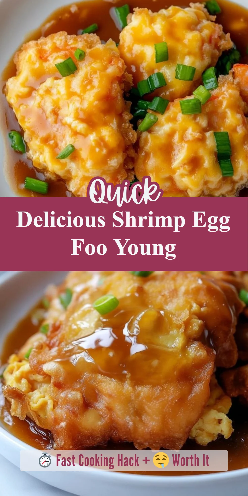 Delicious Shrimp Egg Foo Young