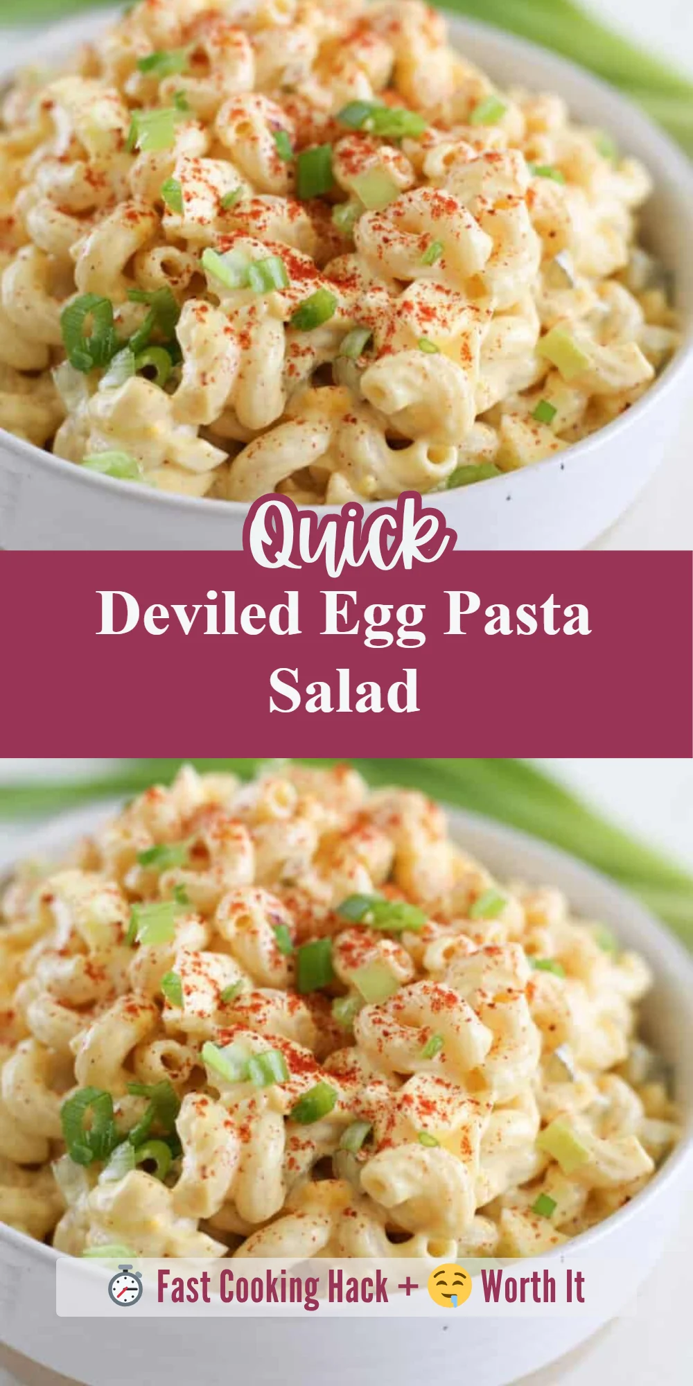 Deviled Egg Pasta Salad