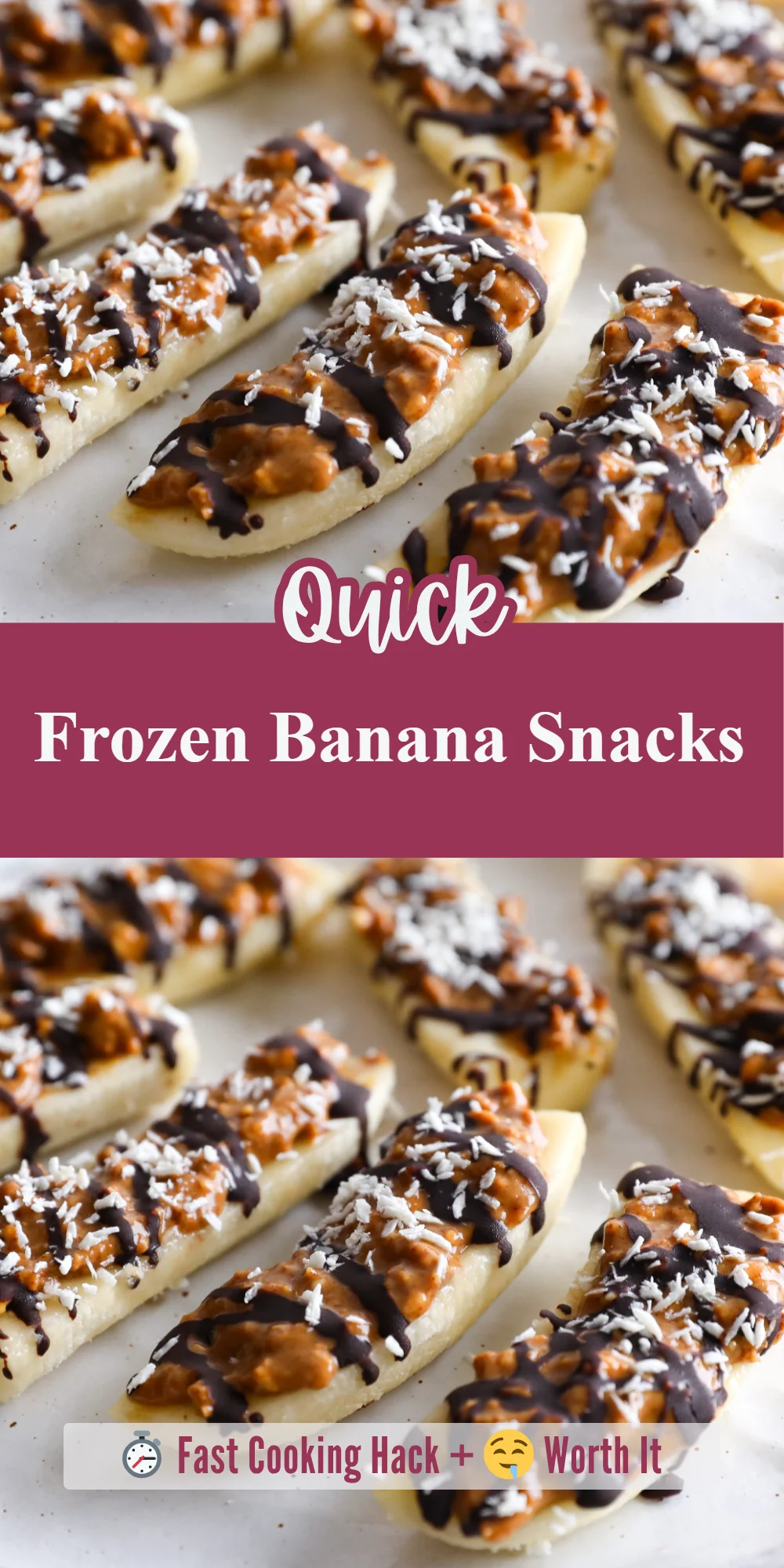 Frozen Banana Snacks