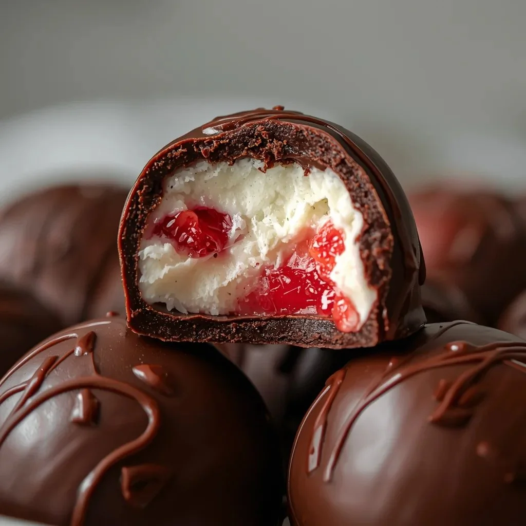 Frozen Chocolate Strawberry Yogurt Bites