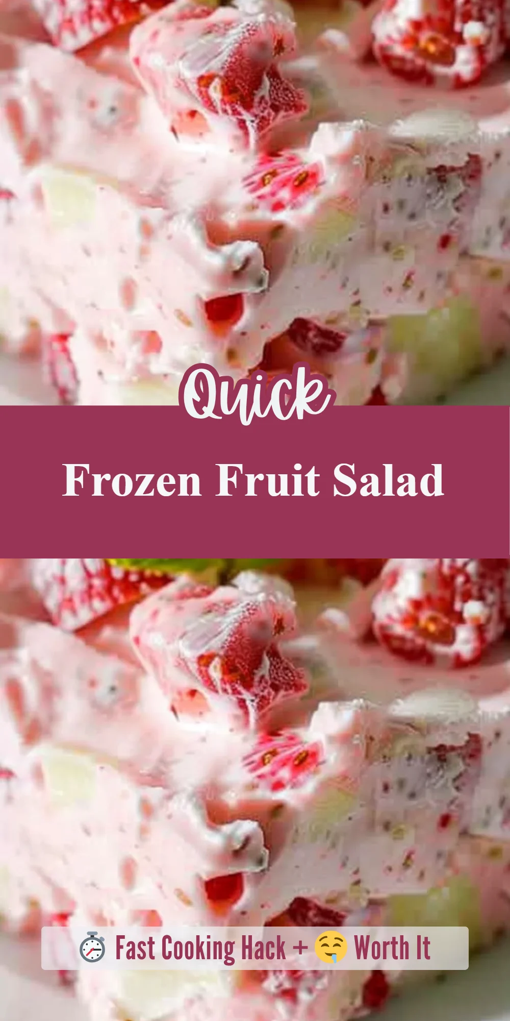 Frozen Fruit Salad