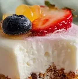 Gluten-free frozen vanilla yogurt bites on a plate