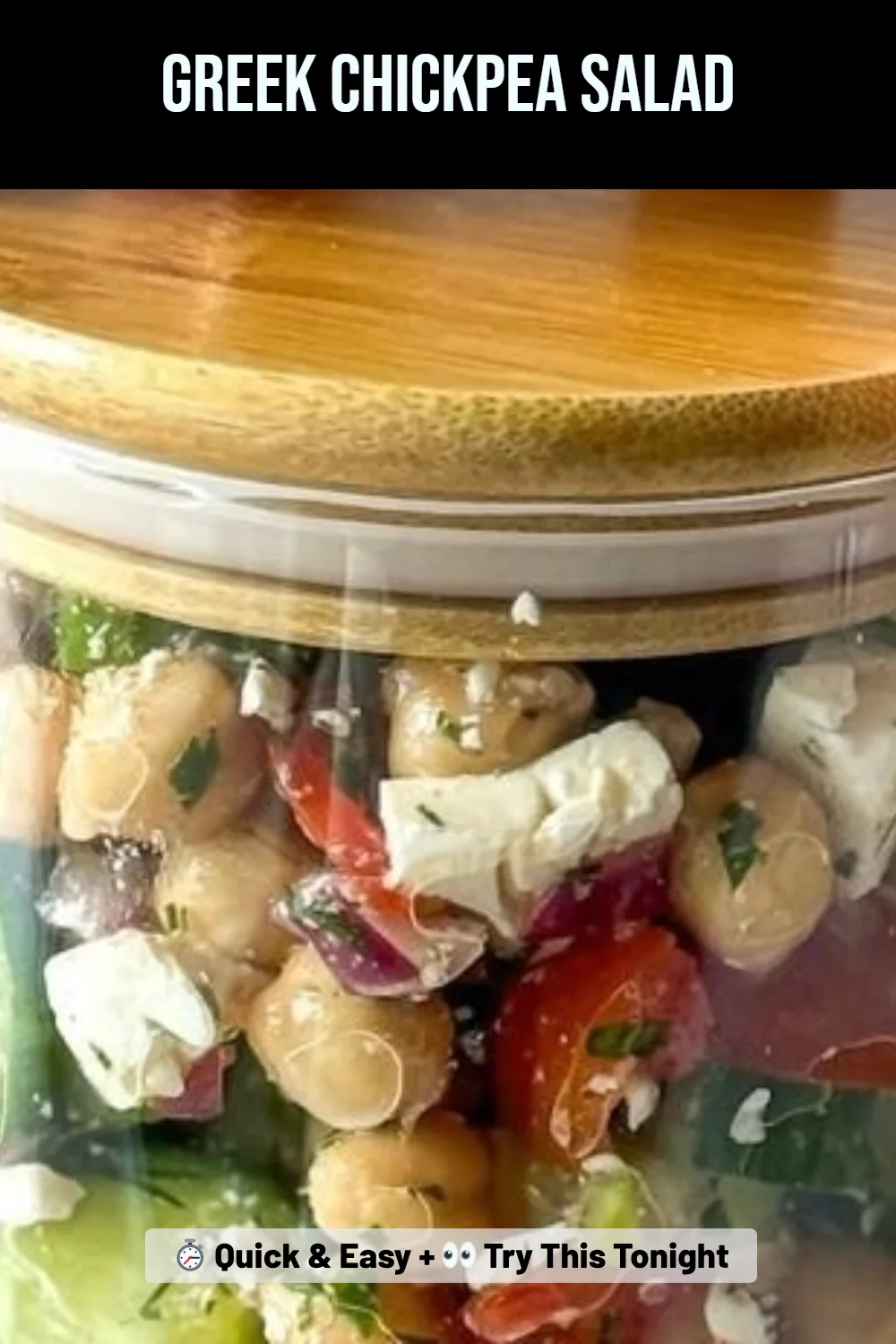 Greek Chickpea Salad