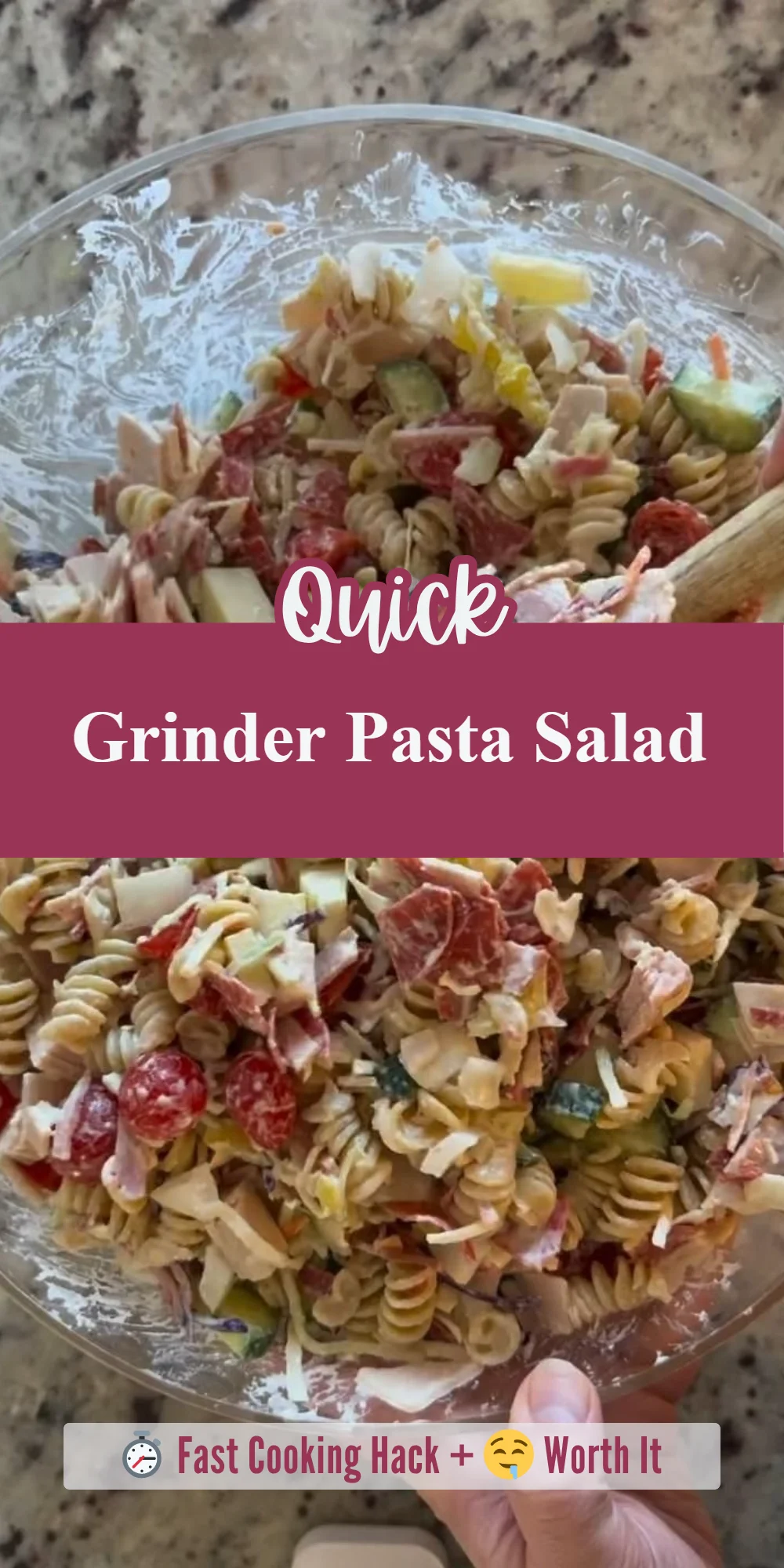 Grinder Pasta Salad