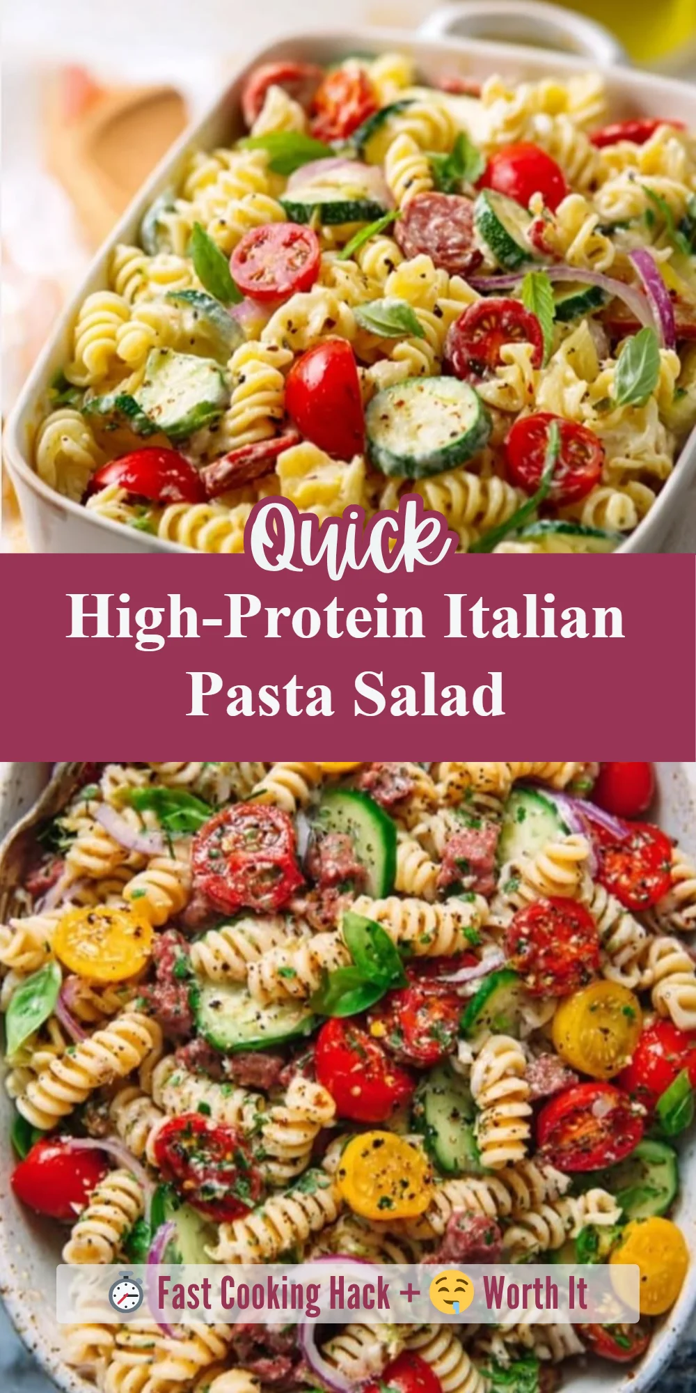 High-Protein Italian Pasta Salad
