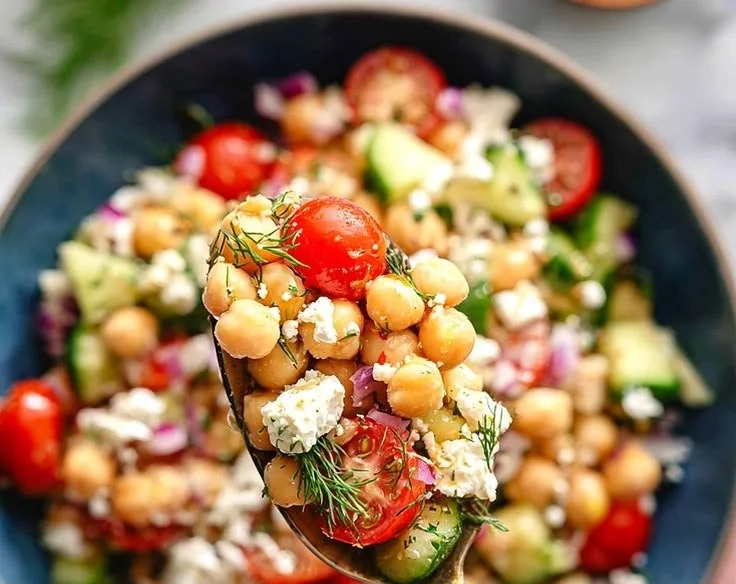 Irresistible Mediterranean Chickpea Salad
