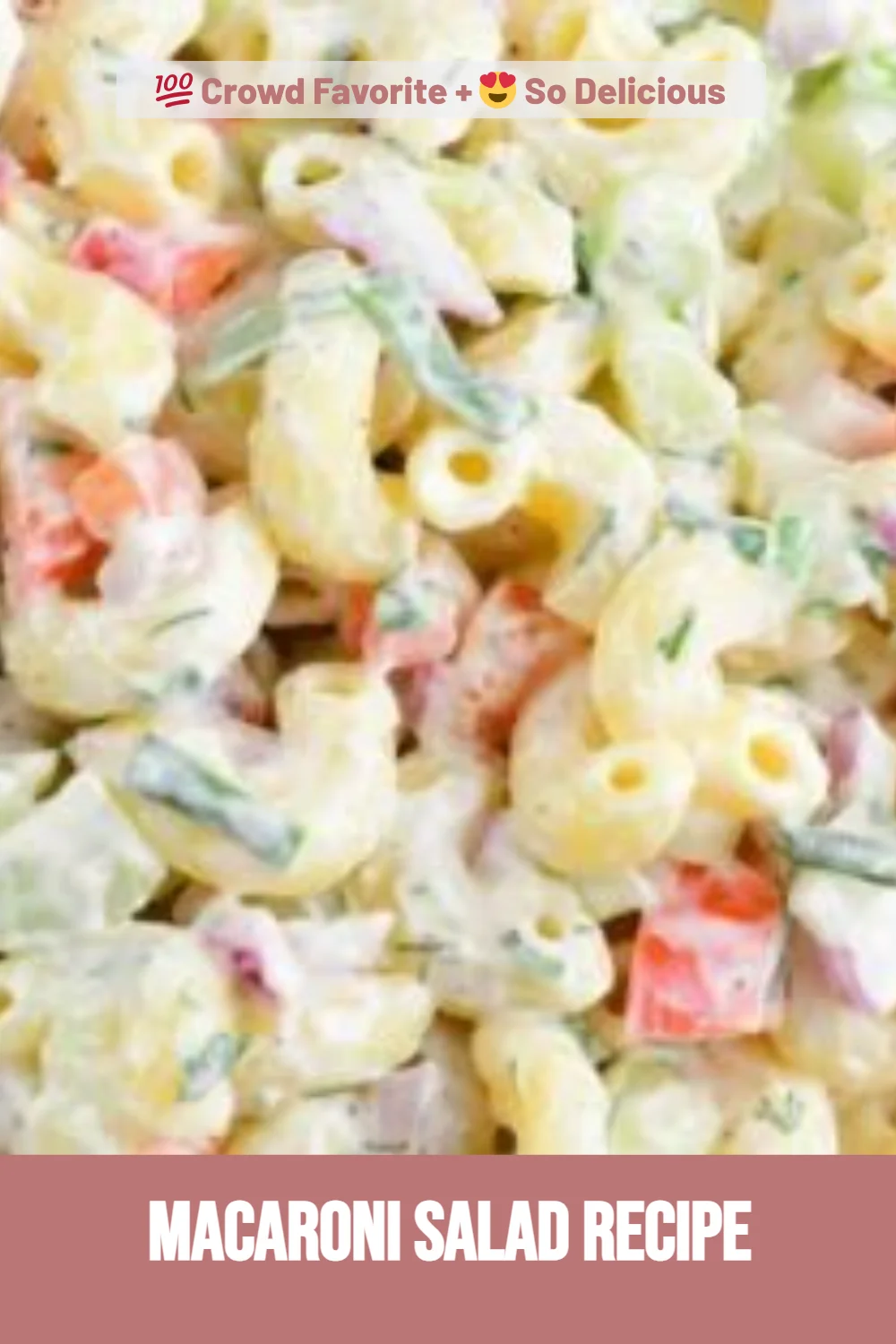 Macaroni Salad Recipe