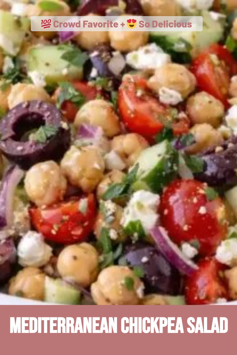 Mediterranean Chickpea Salad
