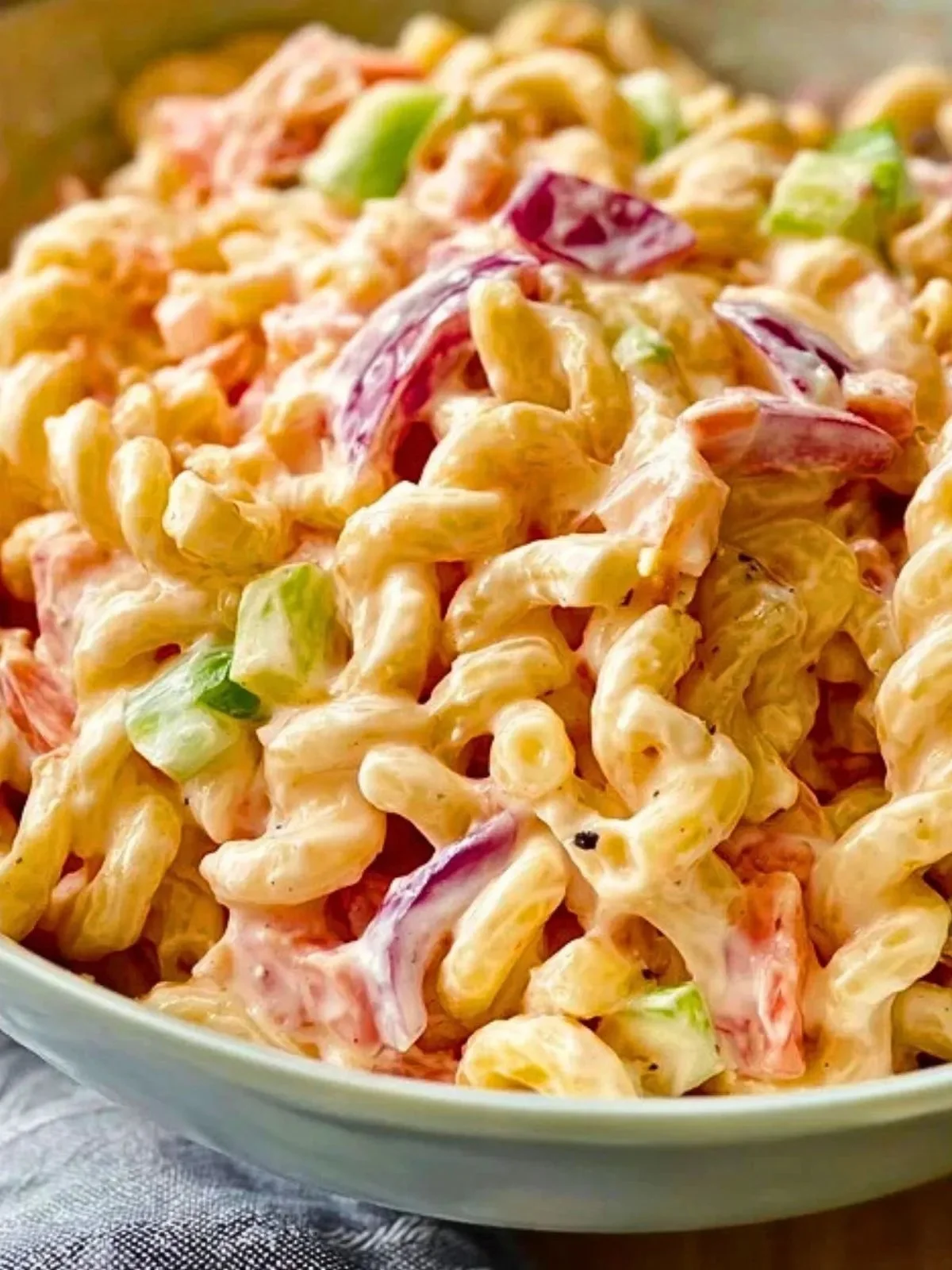 Pink Cadillac Pasta Salad – Creamy, Tangy, and Picnic-Perfect